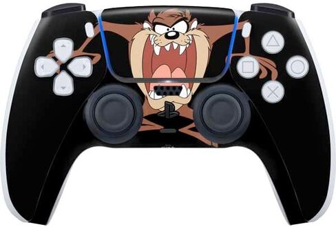 Skinit Decal Gaming Skin Compatible with PS5 Controller - Officially Licensed Looney Tunes Taz Design in Saudi Arabia