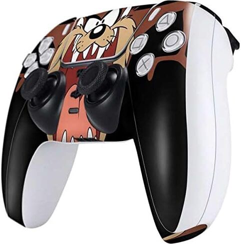 Skinit Decal Gaming Skin Compatible with PS5 Controller - Officially Licensed Looney Tunes Taz Design in Saudi Arabia