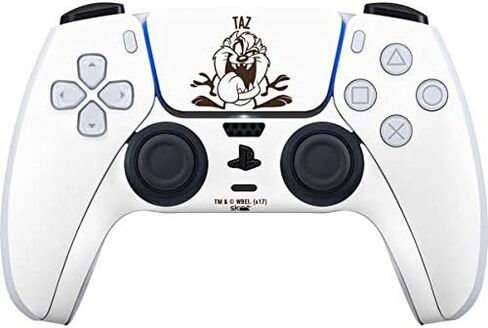 Skinit Decal Gaming Skin Compatible with PS5 Controller - Officially Licensed Looney Tunes Taz Design in Saudi Arabia