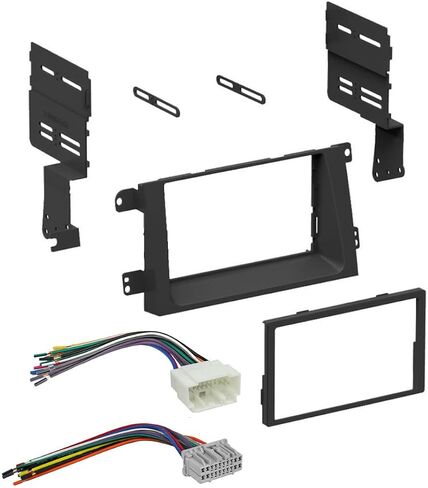 Double DIN Car Stereo Radio Mounting Installation Kit Compatible with Honda Ridgeline (Dash Kit) 2006 2007 2008 2009 2010 2011 in Saudi Arabia