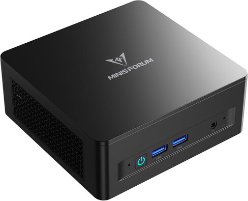 MINISFORUM UM790 Pro Mini PC AMD Ryzen 9 7940HS(8C/16T, up to 5.2GHz) 32GB DDR5 RAM 1TB PCIe4.0 SSD Micro Computer 2xHDMI/ 2xUSB4(8K@60Hz) Radeon 780M Graphics Small Form Factor in Kuwait