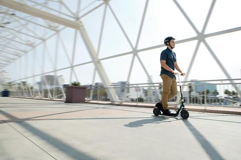 Razor A5 Air Kick Scooter for Kids Ages 8+ - Extra-Long Deck, 8" Pneumatic Rubber Wheels, Foldable, Anti-Rattle Handlebars, For Riders up to 220 lbs in Kuwait