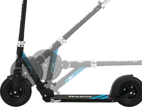 Razor A5 Air Kick Scooter for Kids Ages 8+ - Extra-Long Deck, 8" Pneumatic Rubber Wheels, Foldable, Anti-Rattle Handlebars, For Riders up to 220 lbs in Kuwait