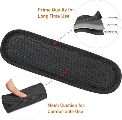 2 Pack Shoulder Strap Pads Adjustable Shoulder Strap Replacement for Crossbody Pouch Bags in Kuwait