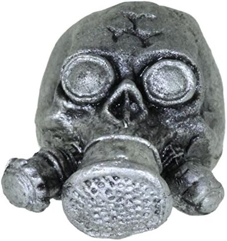 Jig Pro Shop Biohazard Gas Mask Lanyard Paracord/Leather Bead in Pewter by Rick Barrett Designs … in Saudi Arabia