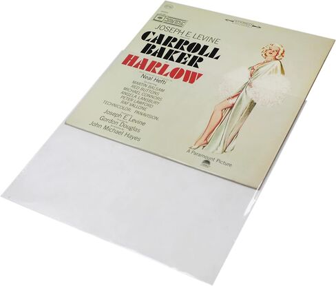 (500) 12" ECONOMICAL Record Outer Sleeves - 2mil Polyethylene - 12 3/4" x 12 1/2" - 12SE02 in Saudi Arabia