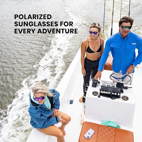 Suncloud Rambler Lite - Polarized Sunglasses - for Men & Women - Matte Black + Polarized Gray Green Lenses in Kuwait