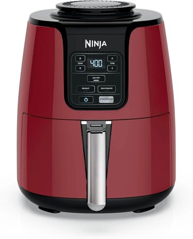 Ninja Air Fryer 4Qt | سلة 4-Quart Nonctick ، ​​طبخ منخفض الدهون | الجفاف ، إعادة تسخين ، هش | درجة الحرارة 105 ° F-400 ° F | طهاة 2 رطل البطاطس | وجبات صحية وسريعة | غسالة الصحون آمنة وسهلة التنظيف (أبيض) in Kuwait