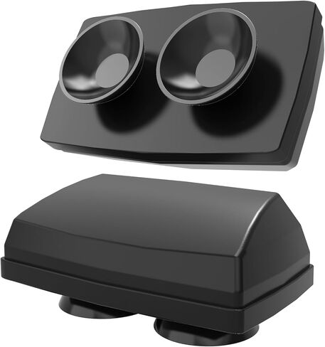 حامل وغطاء EZ Pass مع أكواب شفط قوية للغاية للزجاج الأمامي. حامل Ezpass حامل Toll Pass Transponder iPass (أسود) in Kuwait