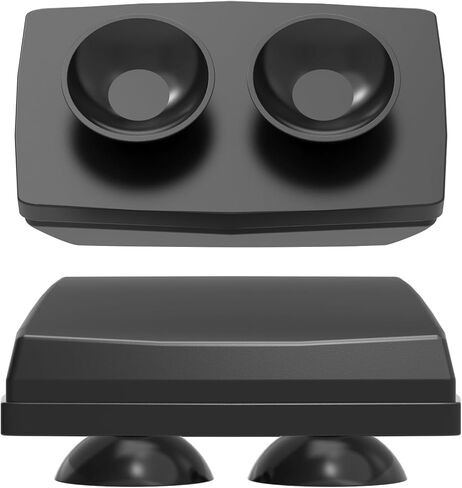 EZ Pass Holder & Cover with Super Strong Suction Cups for Windshield. Ezpass Holder Toll Pass Transponder iPass Holder (Black) in Saudi Arabia