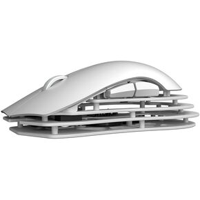 M259 Magnesium Aluminum Alloy Mouse, BT/2.4G/USB-C Lightweight Mice (White)
