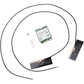 T77H644 WiFi5 M.2 WiFi Card, 1200Mbps Bluetooth 4.1 for Wins 7/8/10/11 for Linux (Built in Antennae)