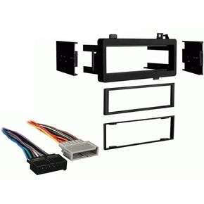 Harmony Audio Compatible with Dodge Dakota 1987 2000 Single DIN Stereo Harness Radio Install Dash Kit Package
