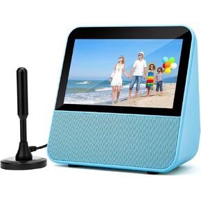 ShinePick 7 inch Portable Small TV with Antenna, 1080P HD with ATSC Tuner, Touch Screen, Bluetooth Speaker, USB Media Player, Rechargeable Battery Operated for Home Travel, Car, Camping