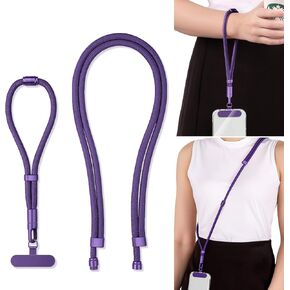Universal Phone Lanyard for iPhone 3-in-1 Multi-Functional Design(Crossbody/Neck/Wrist Strap) Essential Travel