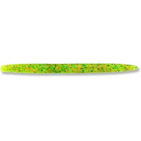 Yamamoto 5 "Senko/Fire Tiger Chartreuse w/Black ، Green & Copper Flake (10 Pack)