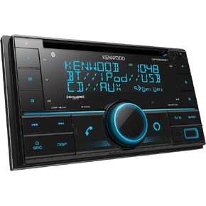 RFRB Kenwood DPX305MBT Dual-DIN Digital Media Receiver w/Bluetooth, AM/FM Radio