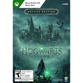 Hogwarts Legacy Deluxe Edition for Xbox Series S (Discless), Xbox Series X and Xbox One - Make allies, battle Dark wizards, and ultimately decide the fate of the wizarding world - Optimized for X|S