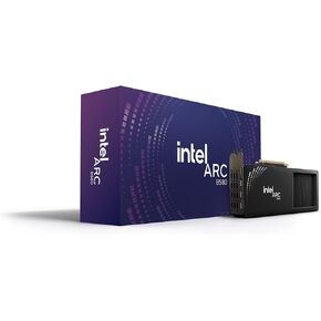 WEELIAO Intel Arc B580 Limited Edition Graphics Card Black GDDR6 2670MHz Dual Fan Video Card (192-bit, PCI-Express 4.0 x8, One HDMI Three DisplayPorts, Supports 4k)