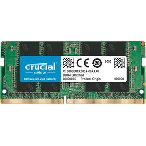 Crucial 16GB Single DDR4 2133 MT/s (PC4-17000) DR x8 SODIMM 260-Pin Memory - CT16G4SFD8213