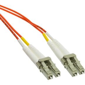 (5 Pack) LC/LC OM1 Multimode Duplex Fiber Optic Cable, 62.5/125, 2 meter (6.6 Feet)
