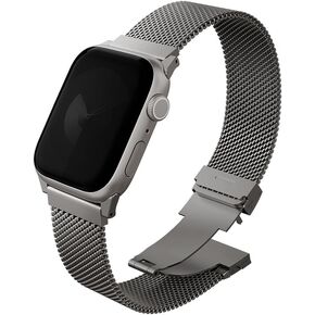 Dante Pro Mesh Steel Band Techned Selfable مع Apple Watch 49/46/45/44mm