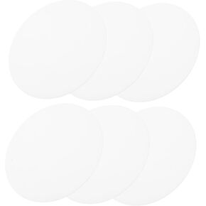 Cabilock 6Pcs LED Diffuser Shade Light Fixture Cover Panel Lighting Diffusion Plate for Uniform Soft Illumination Easy Installation for Various LED Downlights
