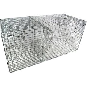 فخ سمك السلور-20 "x54" مصيدة صيد الأسلاك المجلفن مع دخول مزدوج ومربع طعم مدمج-تصميم متين وخالي من الصيانة
