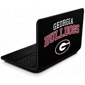 Skinit Decal Laptop Skin Compatible with 15.6 in 15-d038dx - Officially Licensed College University of Georgia Bulldogs Design