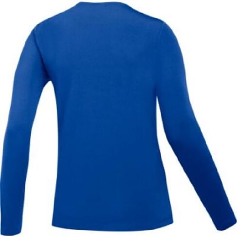 قميص Nike نسائي Pro All Over Dri-Fit بأكمام طويلة شبكي (الولايات المتحدة، ألفا، متوسط، عادي، عادي، أسود) in Saudi Arabia