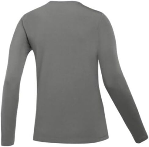 قميص Nike نسائي Pro All Over Dri-Fit بأكمام طويلة شبكي (الولايات المتحدة، ألفا، متوسط، عادي، عادي، أسود) in Saudi Arabia