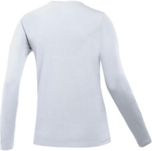 قميص Nike نسائي Pro All Over Dri-Fit بأكمام طويلة شبكي (الولايات المتحدة، ألفا، متوسط، عادي، عادي، أسود) in Saudi Arabia