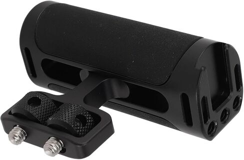 aqxreight Camera Side Handle Aluminum Alloy Silicone Up and Down Handle Grip with 4 Screw Cold Shoe Mount for Photography Dark Green The Camera Gr Side HandleCamera Handl (Black) in Saudi Arabia