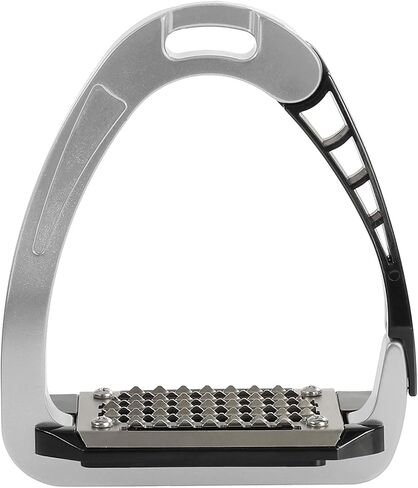 Acavallo Arena Alupro Safety Stirrup, One Size, 12 cm, Silver in Saudi Arabia