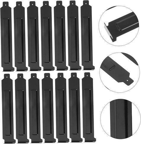 20Pcs Black Stainless Steel Pci Slot Covers, Desktop Pc Case Blanking Plates for Dust Prevention and Ventilation in Saudi Arabia