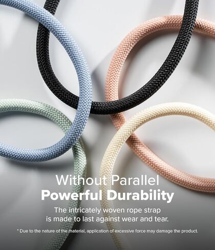 Ringke Holder Link Flow Hand P-Type Designed for Phone Lanyard, Cute Soft Adjustable Wrist Strap with Tether Tab in Kuwait