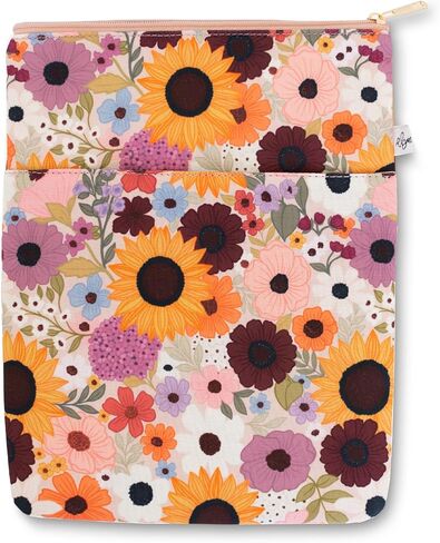 Elyse Breanne Design, 9-11 inch Tablet Sleeve, Protective Bag, Carrying Case, Top Zipper Closure, Front Pocket, Rainbow Garden in Saudi Arabia