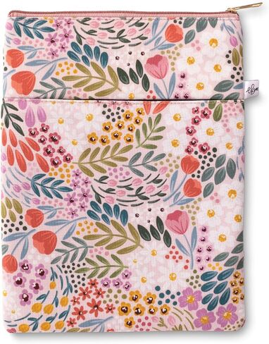 Elyse Breanne Design, 9-11 inch Tablet Sleeve, Protective Bag, Carrying Case, Top Zipper Closure, Front Pocket, Rainbow Garden in Saudi Arabia