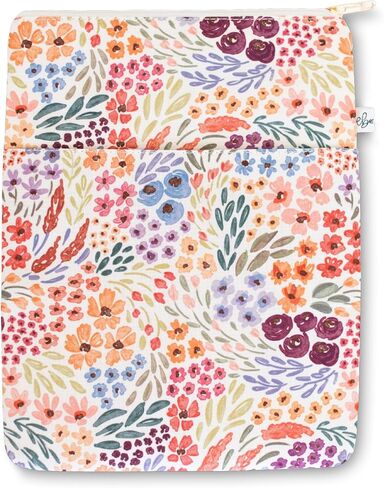 Elyse Breanne Design, 9-11 inch Tablet Sleeve, Protective Bag, Carrying Case, Top Zipper Closure, Front Pocket, Rainbow Garden in Saudi Arabia