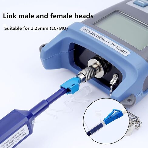 LC Fiber Cleaner Pen.800+ Single Click Fiber Cleaner,1.25mm LCUPC Optical Connector Cleaner & Endface Cleaning Pen in Saudi Arabia