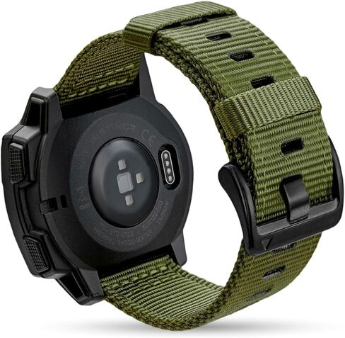 النايلون الوعرة لـ Garmin Instinct 2/2S/2x/3 Watch Band 45mm 40mm 50mm ، حزام معصم قابل للتنفس ل Garmin Garmin Standard/Solar/Tactical/Tide/Esports/Solar Tactical Band in Kuwait