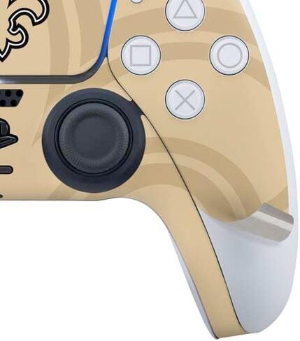 Skinit Decal Gaming Skin Compatible with PS5 Bundle - Officially Licensed NFL New Orleans Saints Double Vision Design in Saudi Arabia