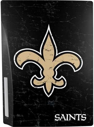 Skinit Decal Gaming Skin Compatible with PS5 Bundle - Officially Licensed NFL New Orleans Saints Double Vision Design in Saudi Arabia