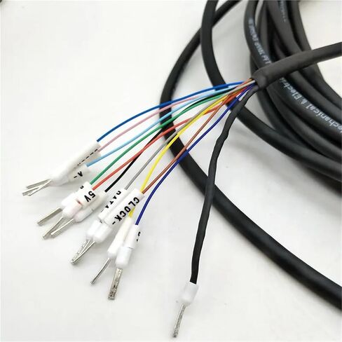 1Pcs 10M 15 20 Meters Encoder Cable with Open Head for ECN1313 2048 Encoder(10M Cable) in Saudi Arabia