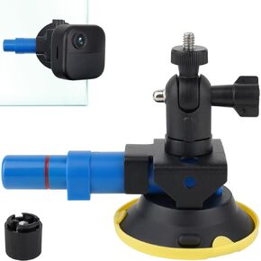 Camera Window Mount Bracket Compatible with Blink Outdoor 4 (4th Gen)/Blink (3rd Gen) XT3/XT2/XT/Mini,Adjustment 1/4"-20 Threaded for Air Pump Vacuum Suction Glass/Metal/Board/Tile Wall
