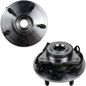Autoround 515151 [2 Pack] Front Wheel Hub and Bearing Assembly Compatible with Dodge Ram 1500 2012-2018, Ram 1500 Classic 2019, for Both Driver Passenger Side, 5 Lug w/ABS