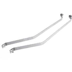 A-Premium Fuel Tank Straps Compatible with Acura EL 1997-2000 Honda Civic 1996-2000 L4 1.6L 2-PC Set