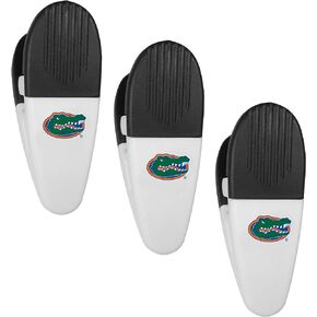 Siskiyou Sports NCAA Florida Gators Unisex Fan Shop Mini Chip Clip Magnets, 3 pk, Team Colors, One Size