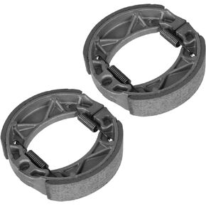 Front and Rear Brake Shoes Pads for Yamaha TTR125 TT-R 125 M/N/P/R/S/E 17"/14" Wheels 2000-2009, Replace ‎‎‎‎for H503 H503, Drum Brake Shoe Set