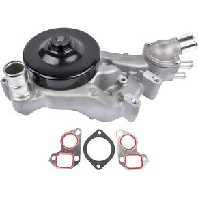 Water Pump w/Pulley Replacement for Chevy Camaro SS 1SS 2SS V8 6.2L Naturally Aspirated 2010-2015 19207665 251-734